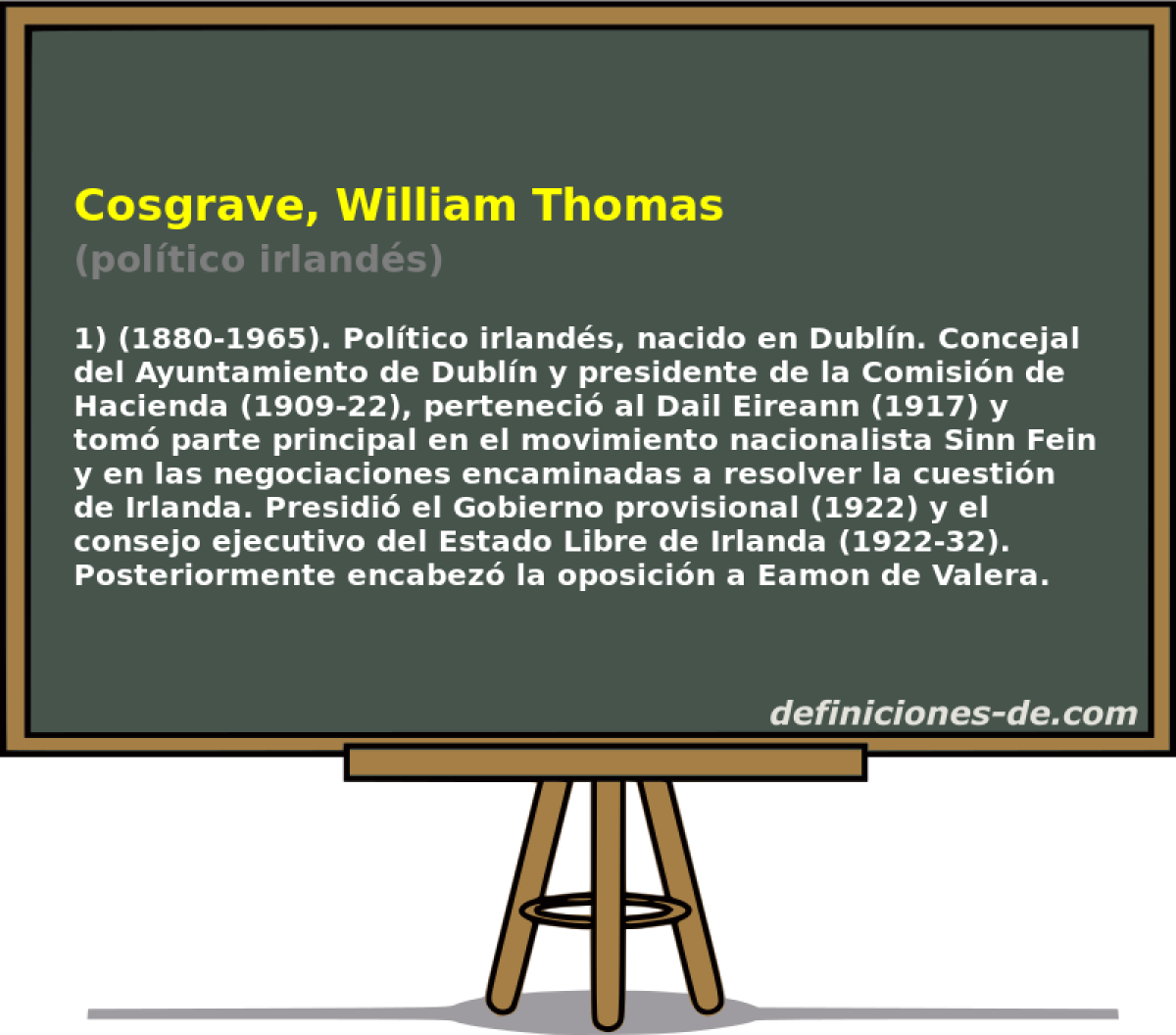 Cosgrave, William Thomas (poltico irlands)
