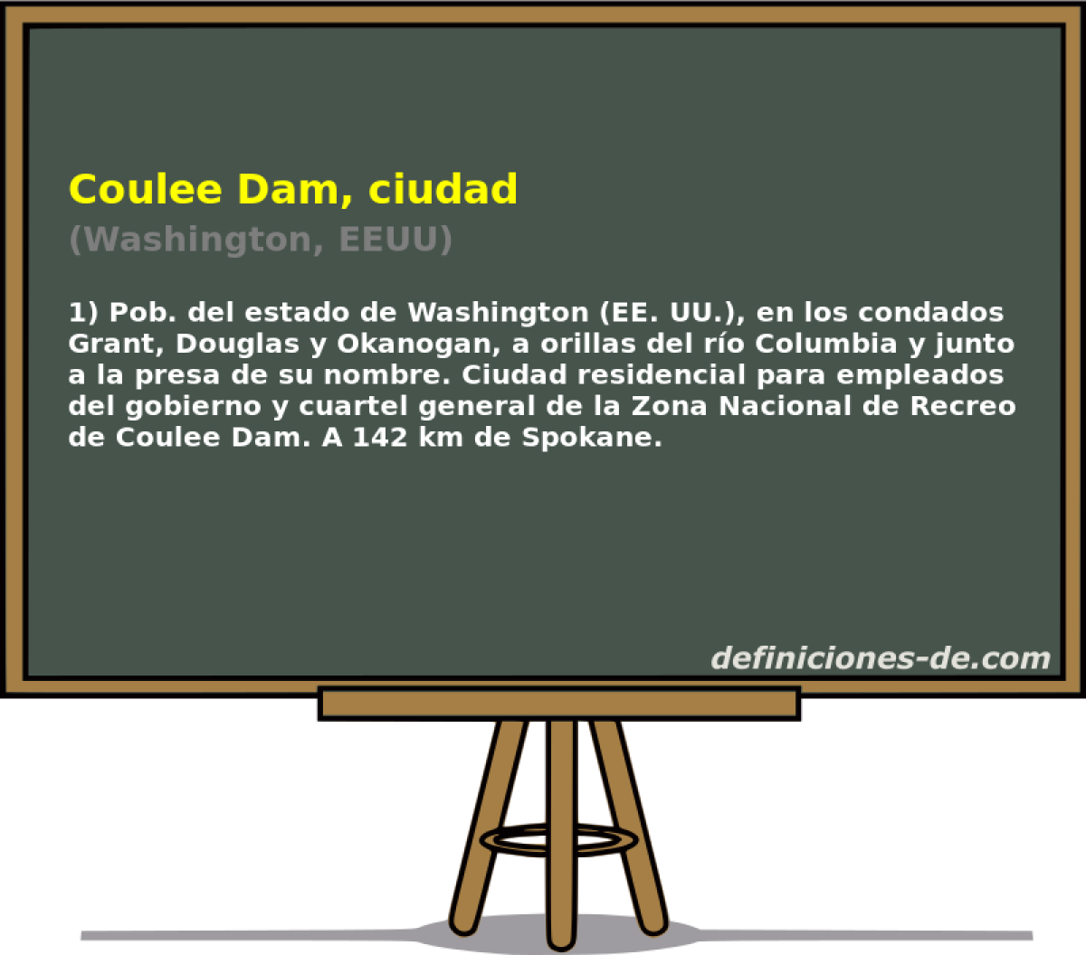 Coulee Dam, ciudad (Washington, EEUU)