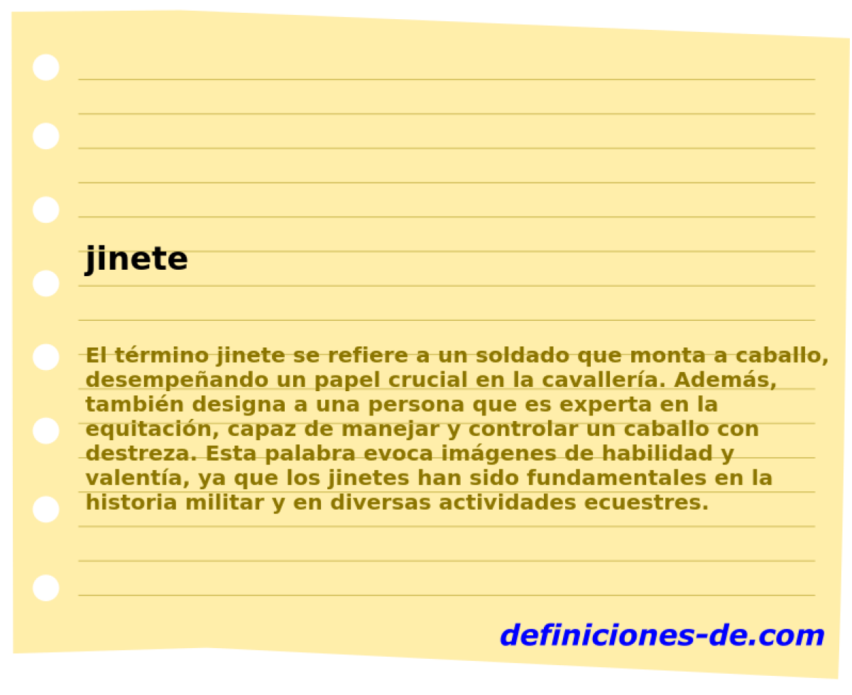 jinete 