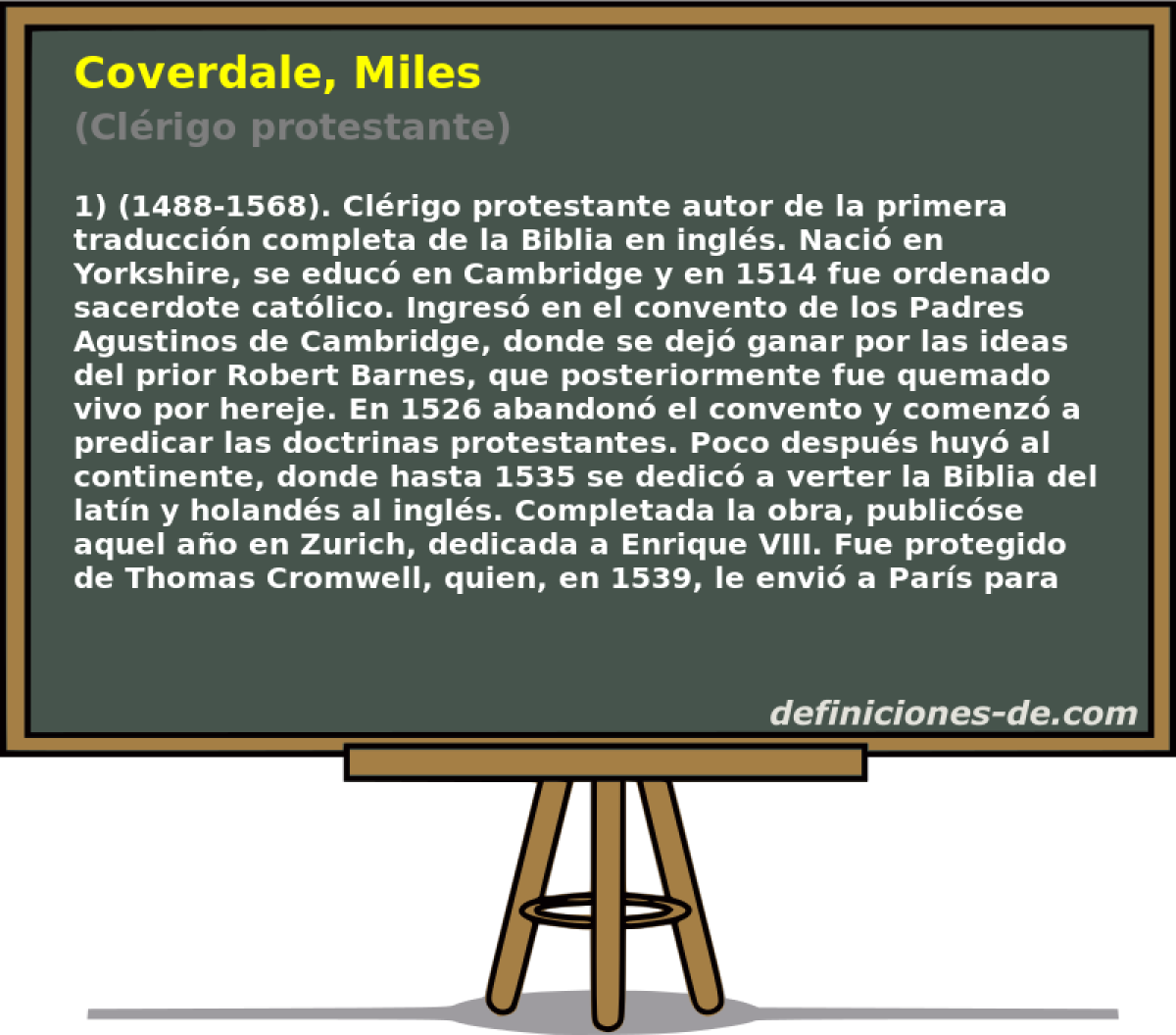 Coverdale, Miles (Clrigo protestante)