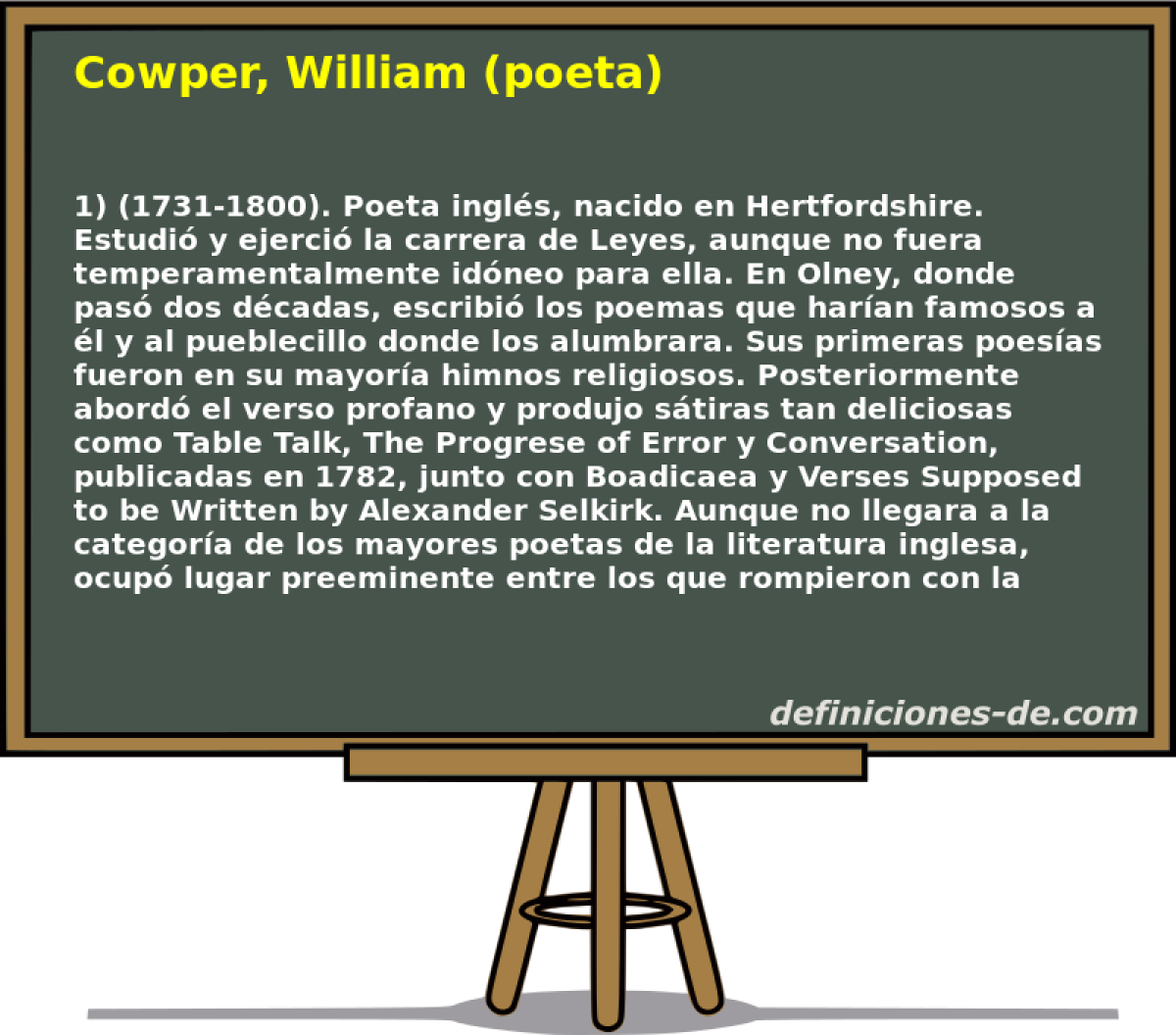 Cowper, William (poeta) 