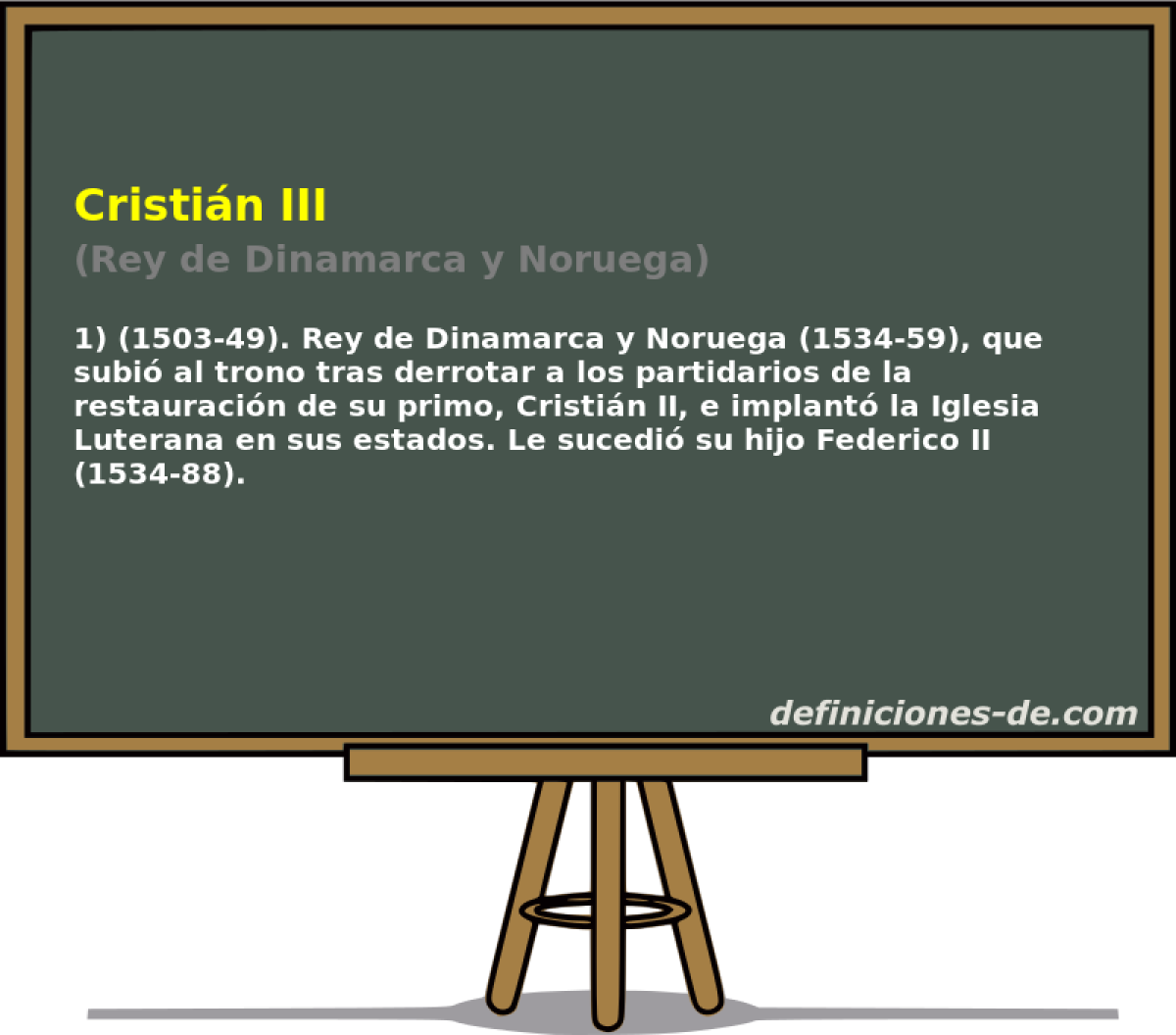 Cristi�n III (Rey de Dinamarca y Noruega)