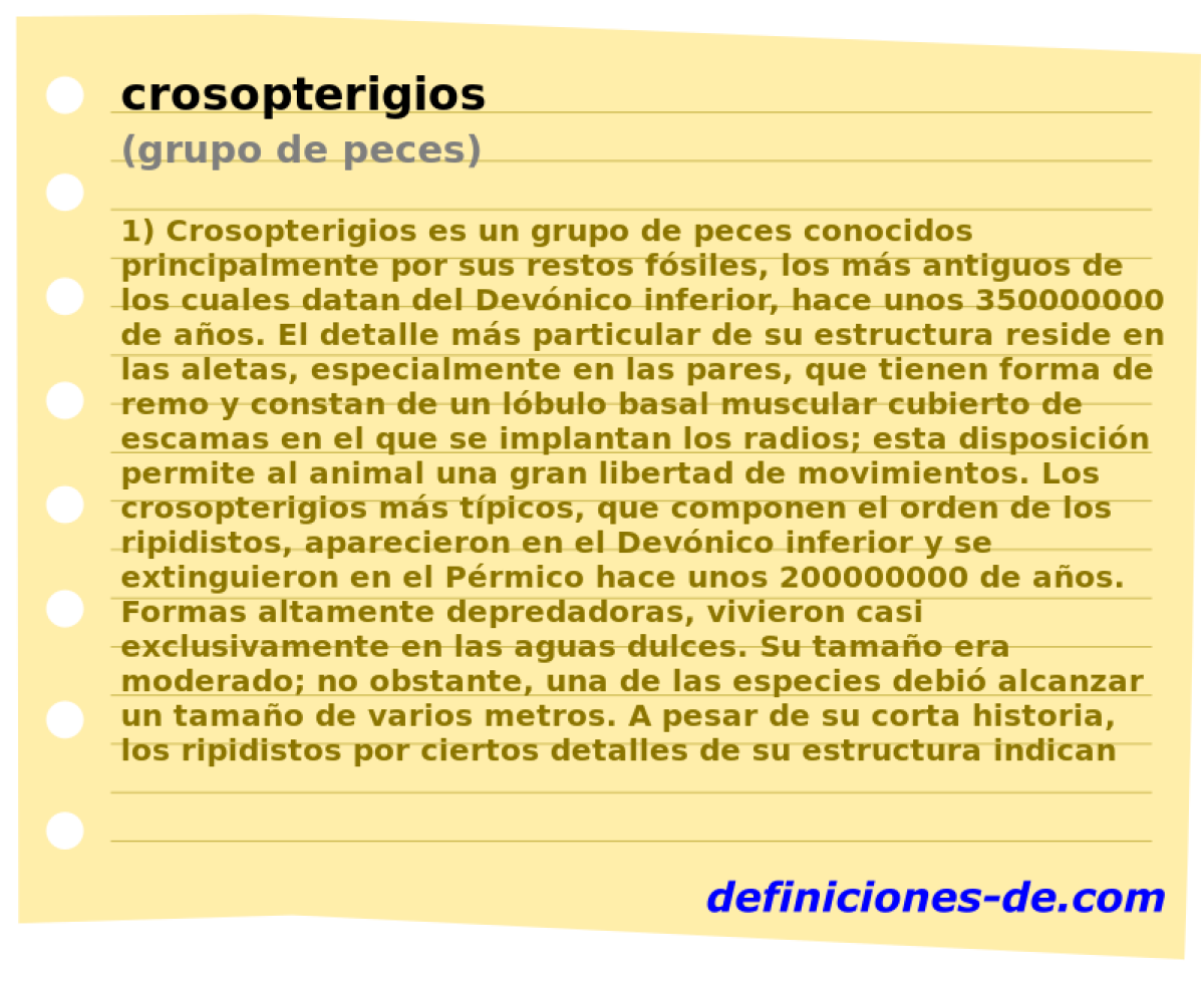 crosopterigios (grupo de peces)
