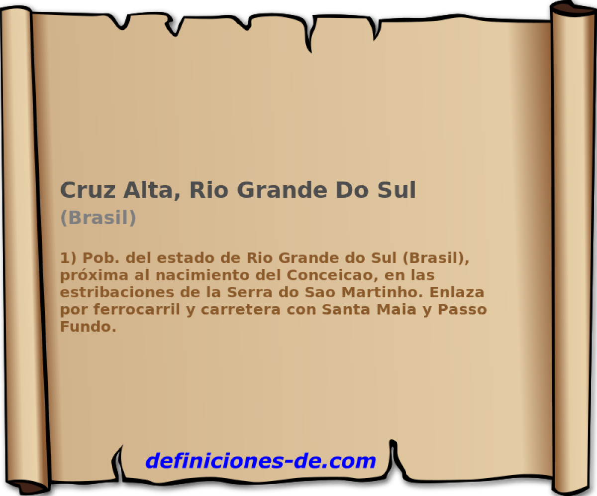 Cruz Alta, Rio Grande Do Sul (Brasil)