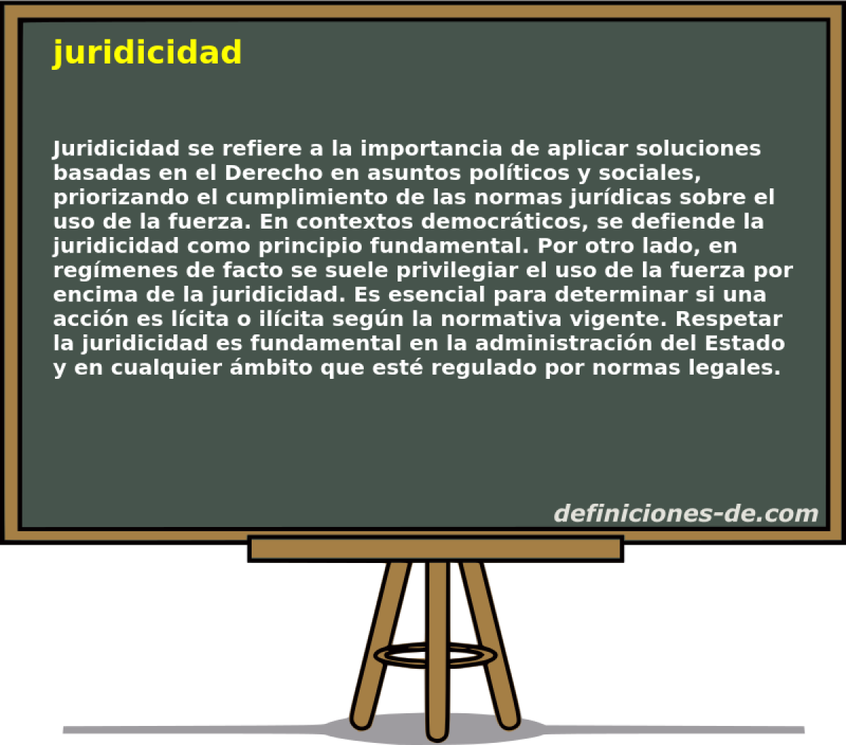 juridicidad 