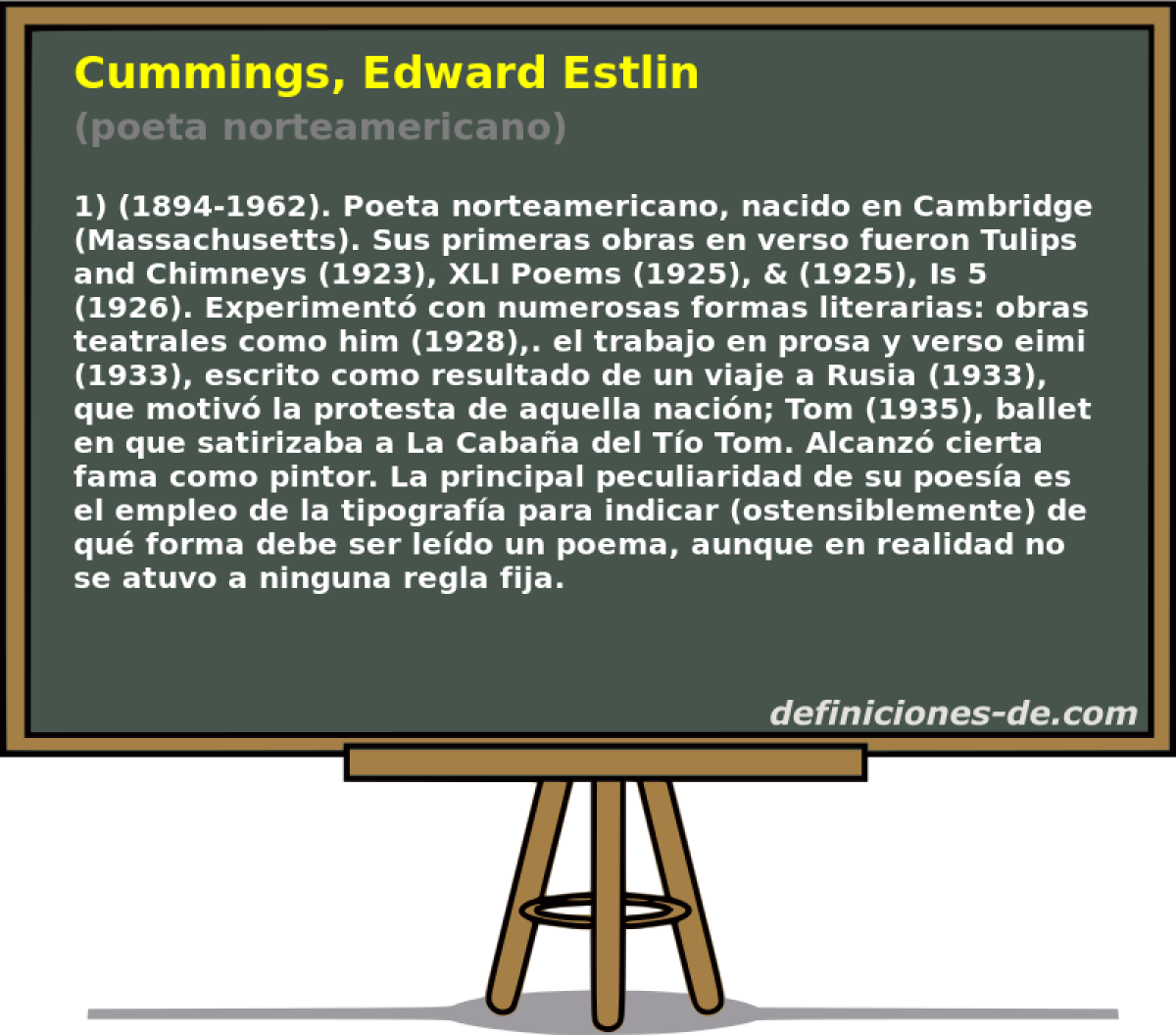 Cummings, Edward Estlin (poeta norteamericano)