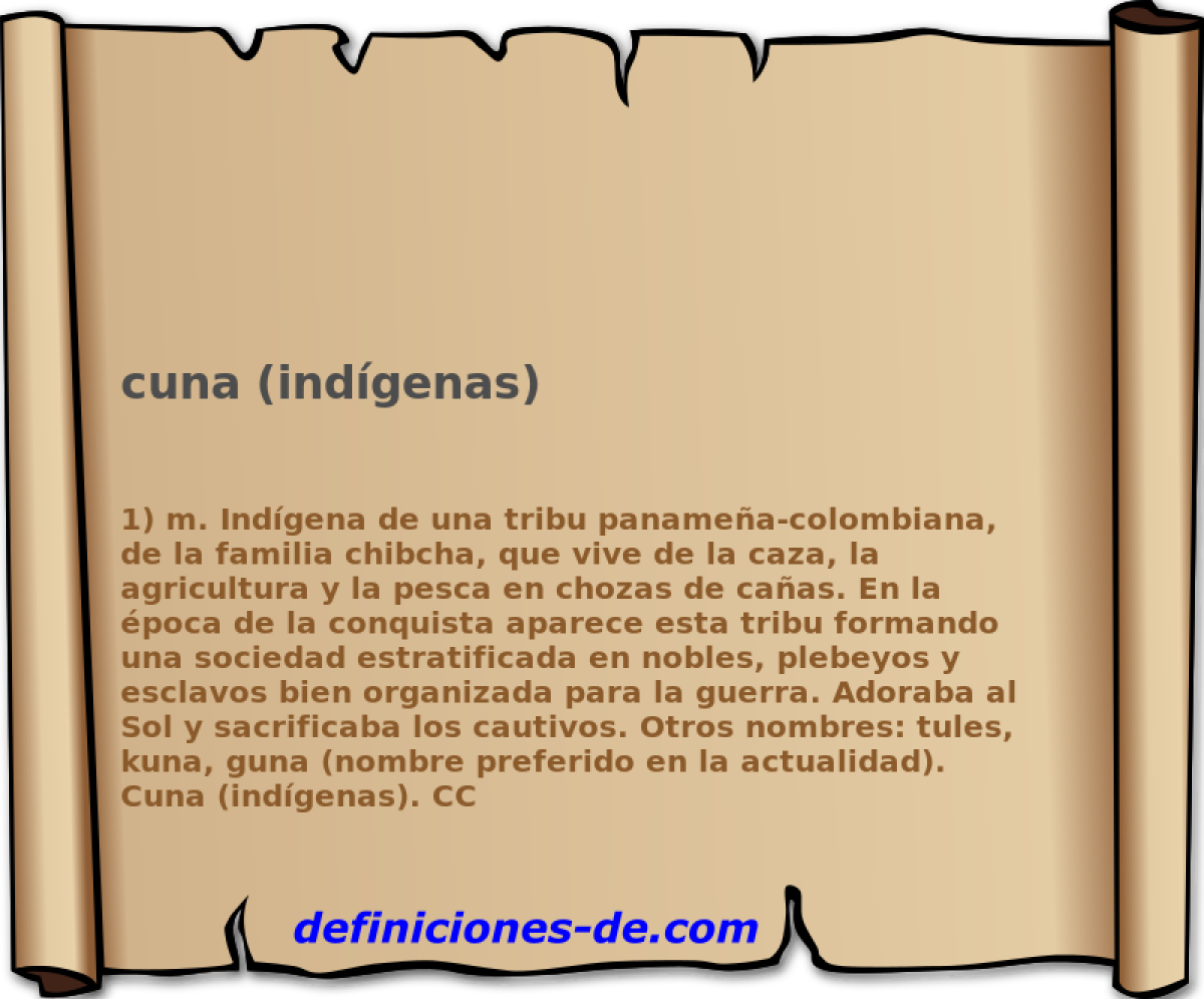 cuna (indgenas) 