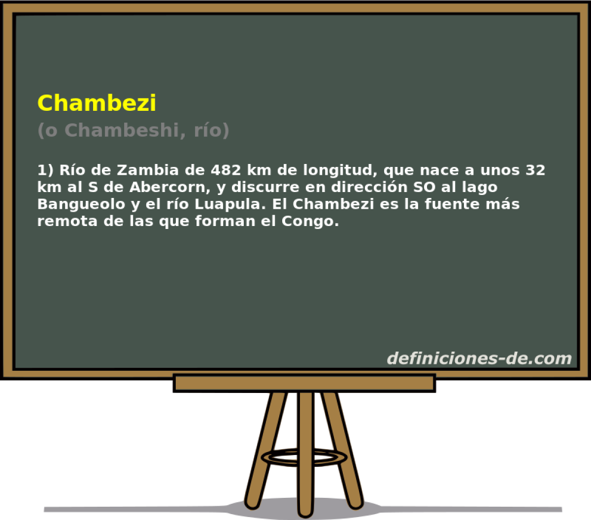 Chambezi (o Chambeshi, ro)