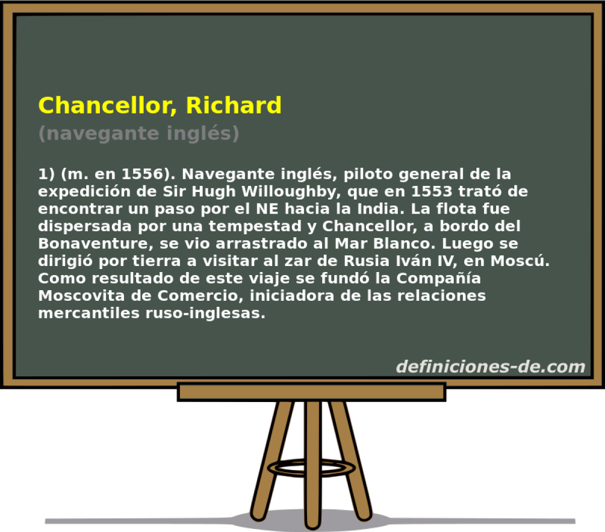 Chancellor, Richard (navegante ingls)