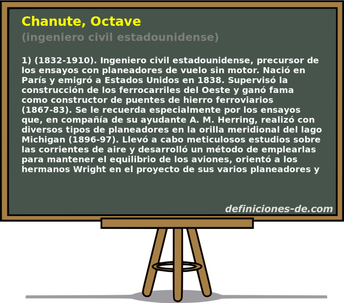 Chanute, Octave (ingeniero civil estadounidense)