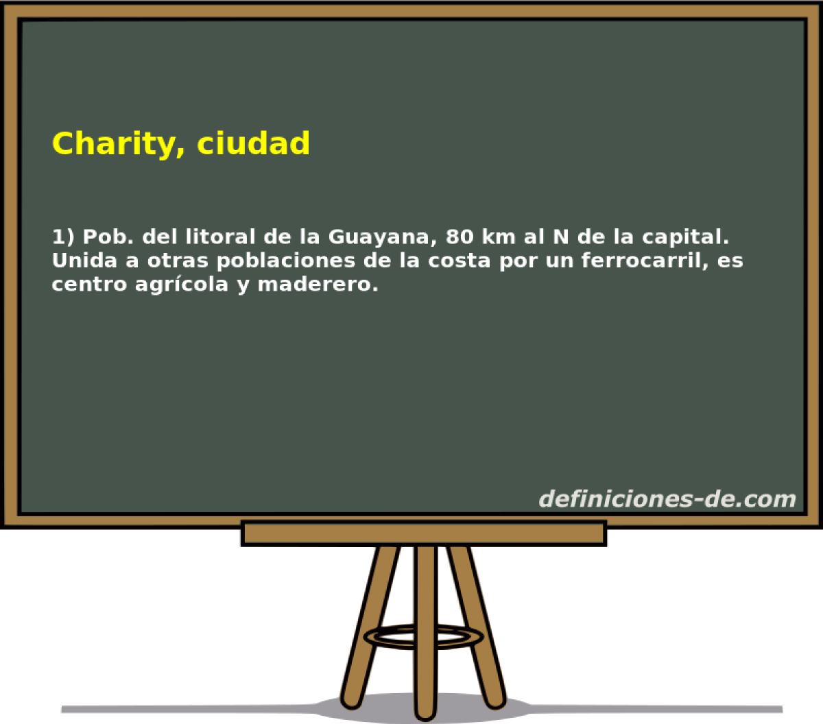 Charity, ciudad 