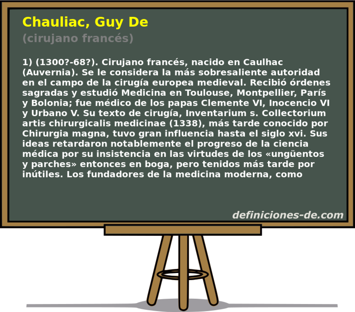 Chauliac, Guy De (cirujano francs)