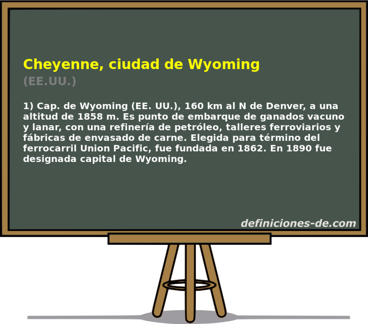 Cheyenne, ciudad de Wyoming (EE.UU.)