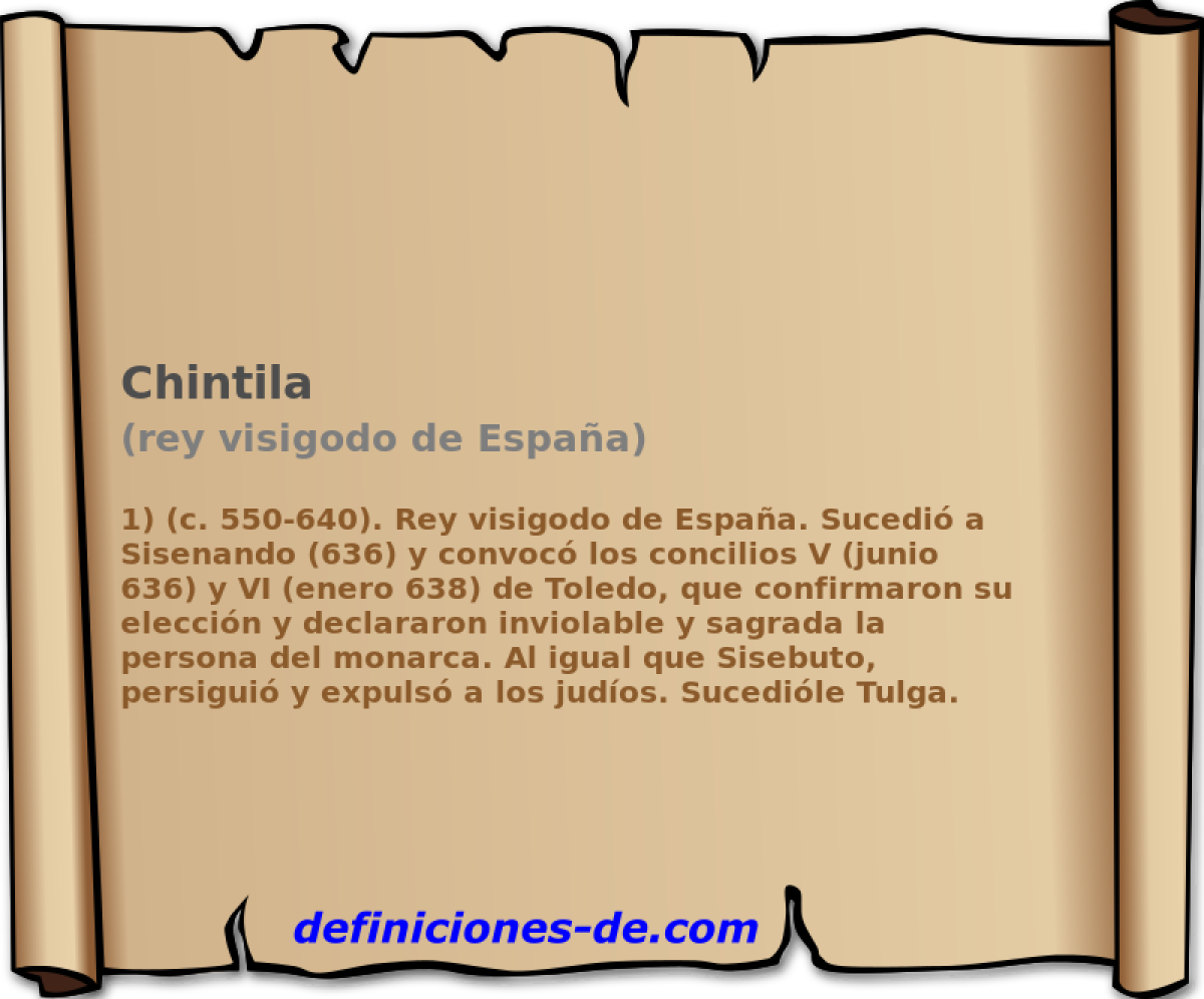 Chintila (rey visigodo de Espaa)