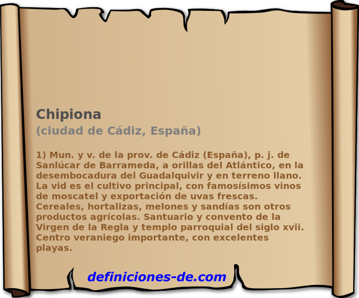 Chipiona (ciudad de Cdiz, Espaa)