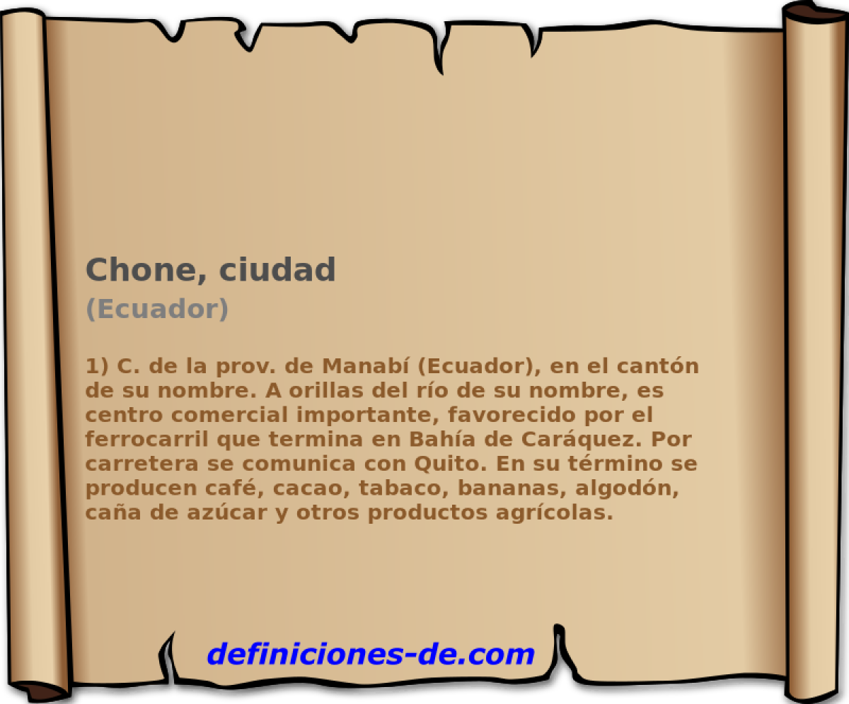 Chone, ciudad (Ecuador)