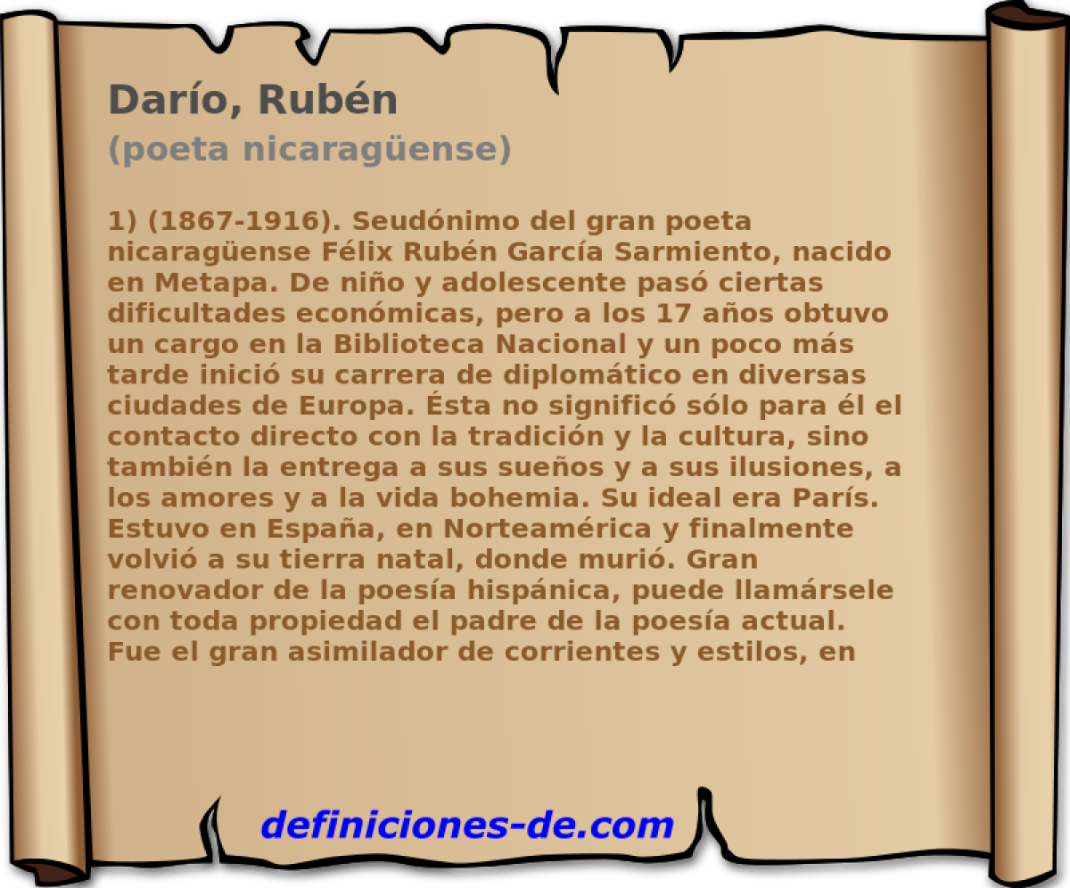 Daro, Rubn (poeta nicaragense)