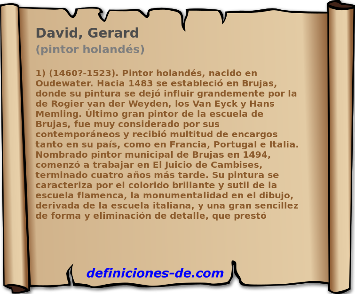 David, Gerard (pintor holands)
