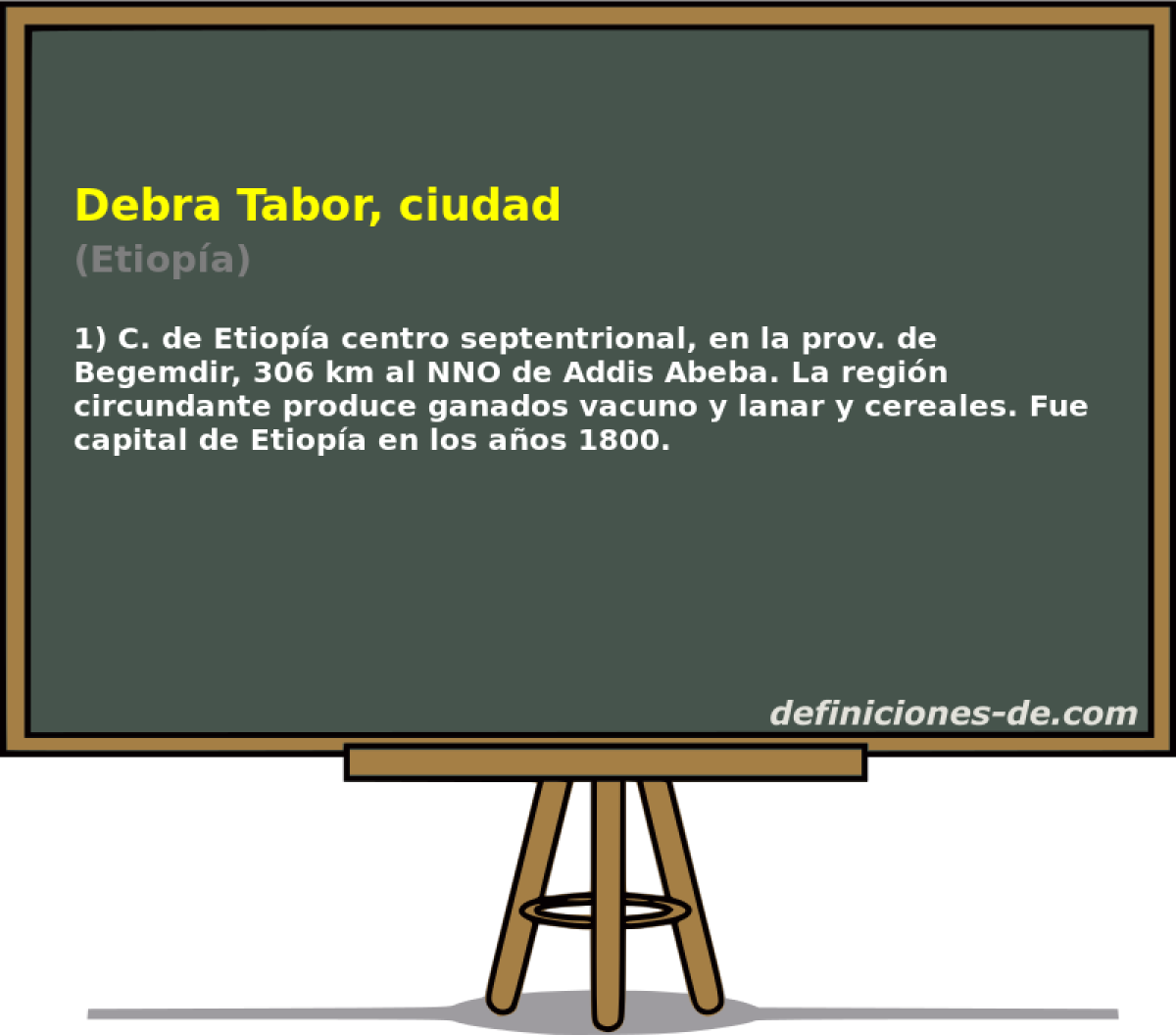 Debra Tabor, ciudad (Etiopa)