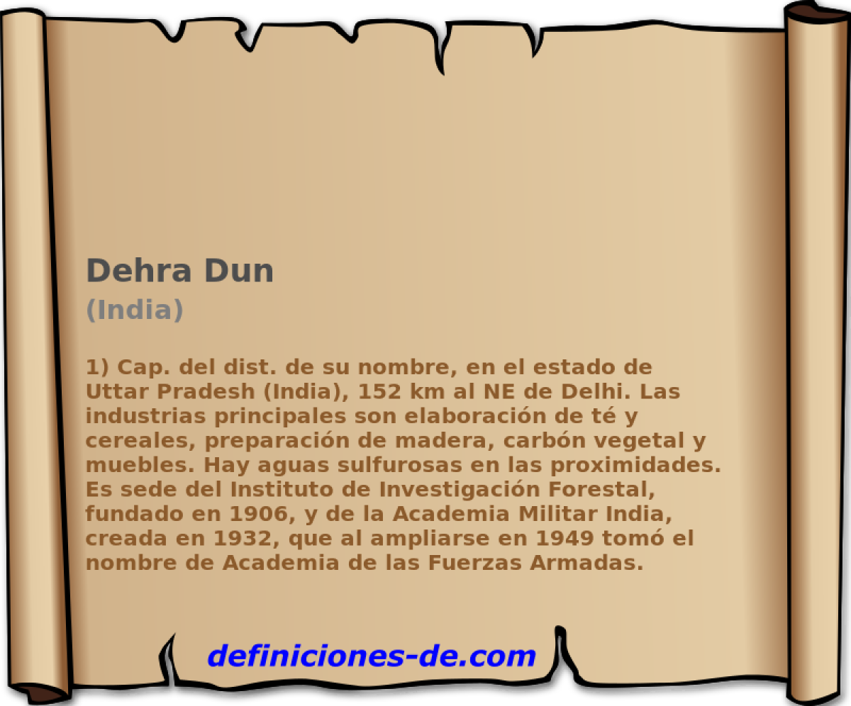 Dehra Dun (India)