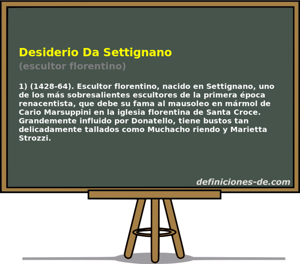 Desiderio Da Settignano (escultor florentino)