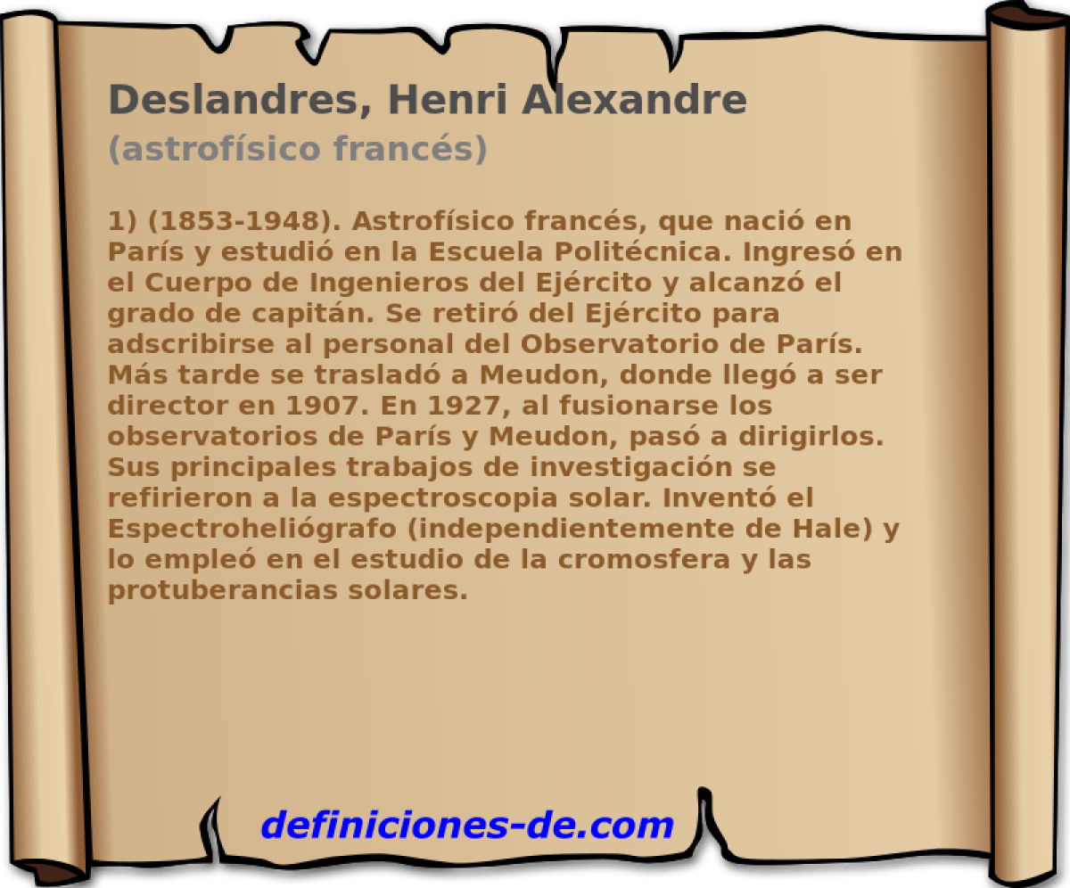 Deslandres, Henri Alexandre (astrofsico francs)