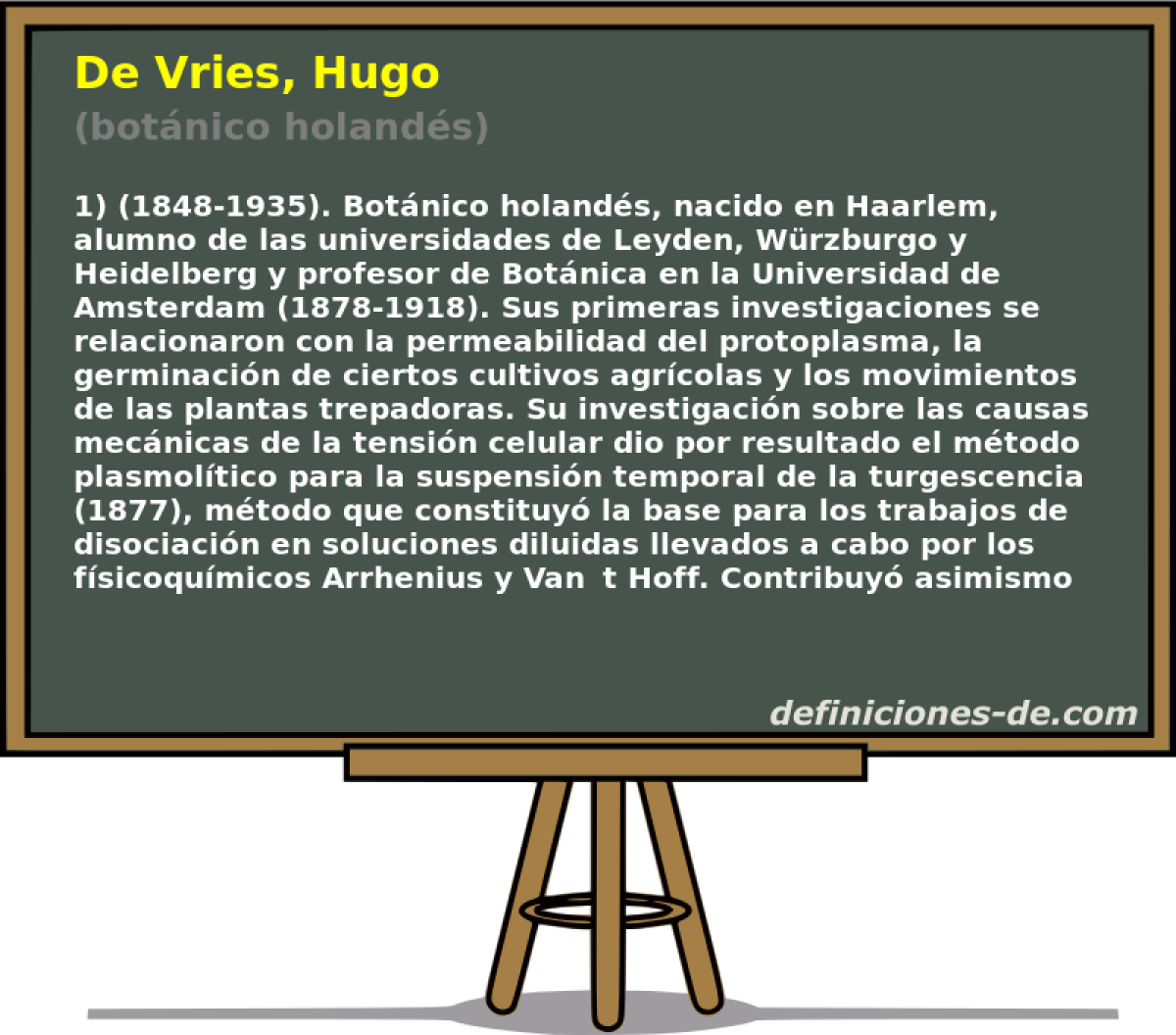 De Vries, Hugo (botnico holands)