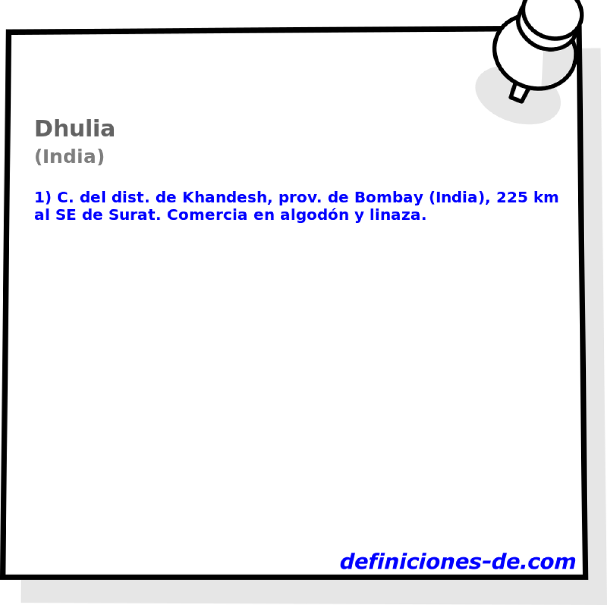 Dhulia (India)