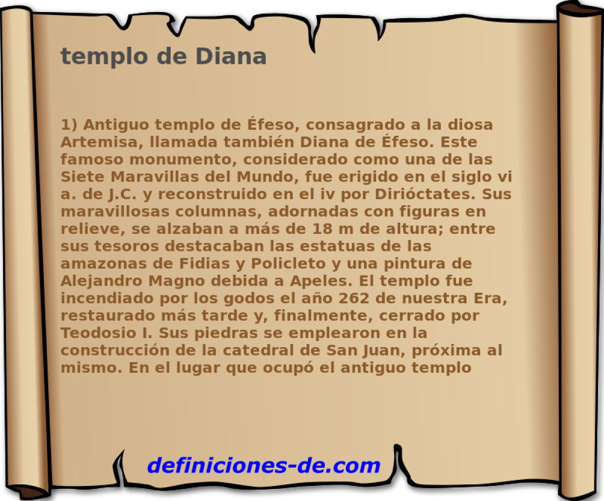 templo de Diana 