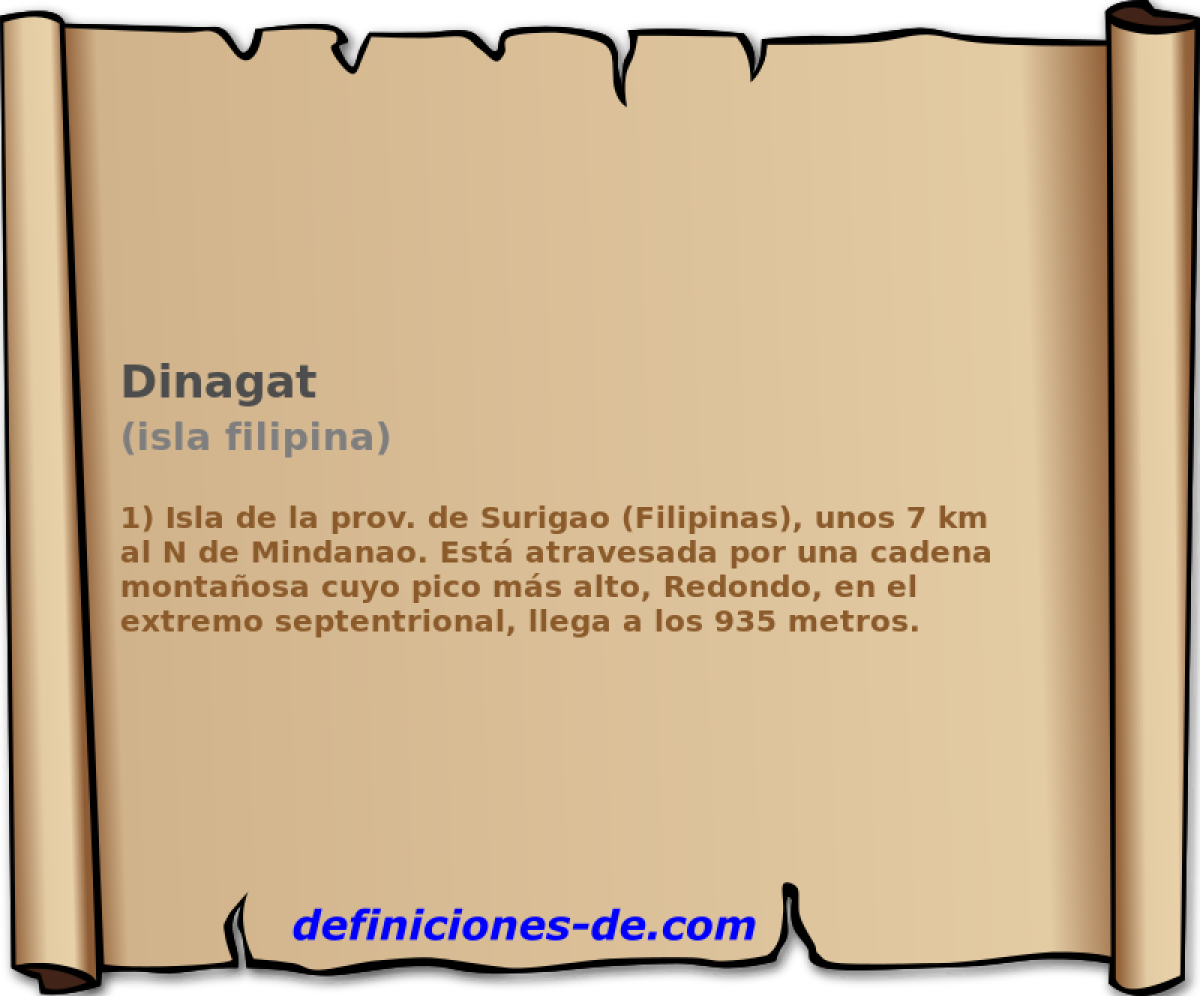 Dinagat (isla filipina)