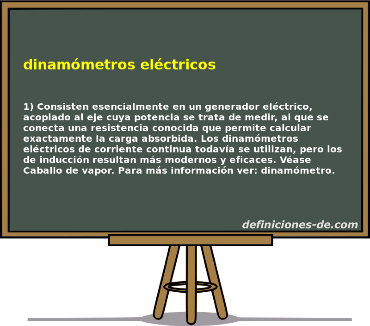 dinammetros elctricos 