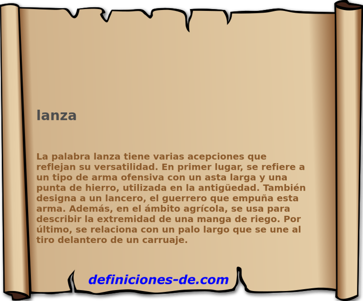 lanza 