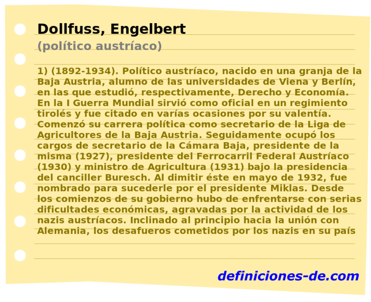 Dollfuss, Engelbert (poltico austraco)