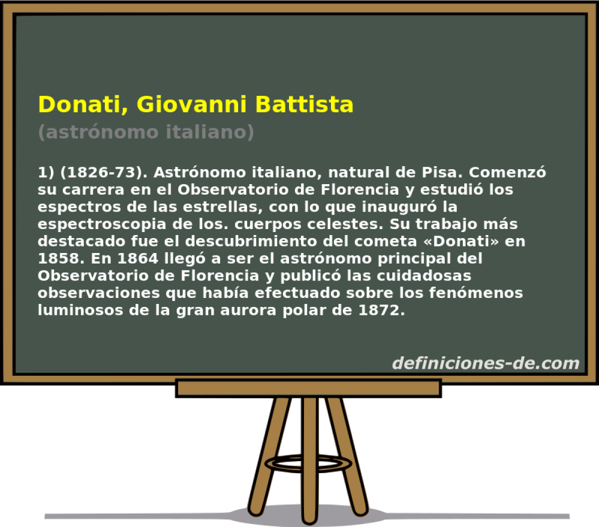Donati, Giovanni Battista (astrnomo italiano)