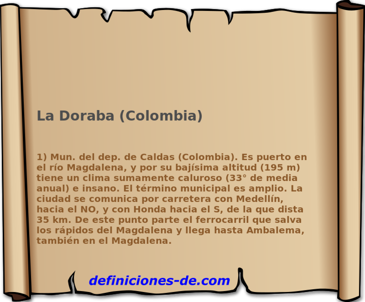 La Doraba (Colombia) 