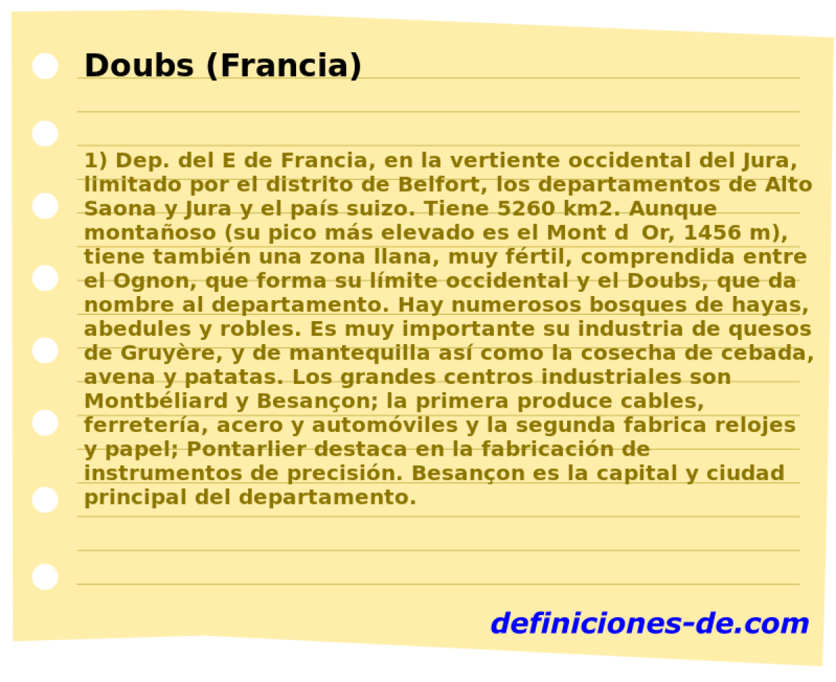 Doubs (Francia) 