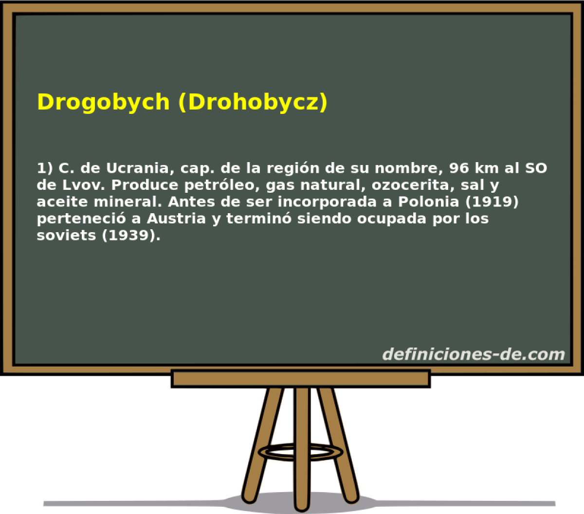 Drogobych (Drohobycz) 