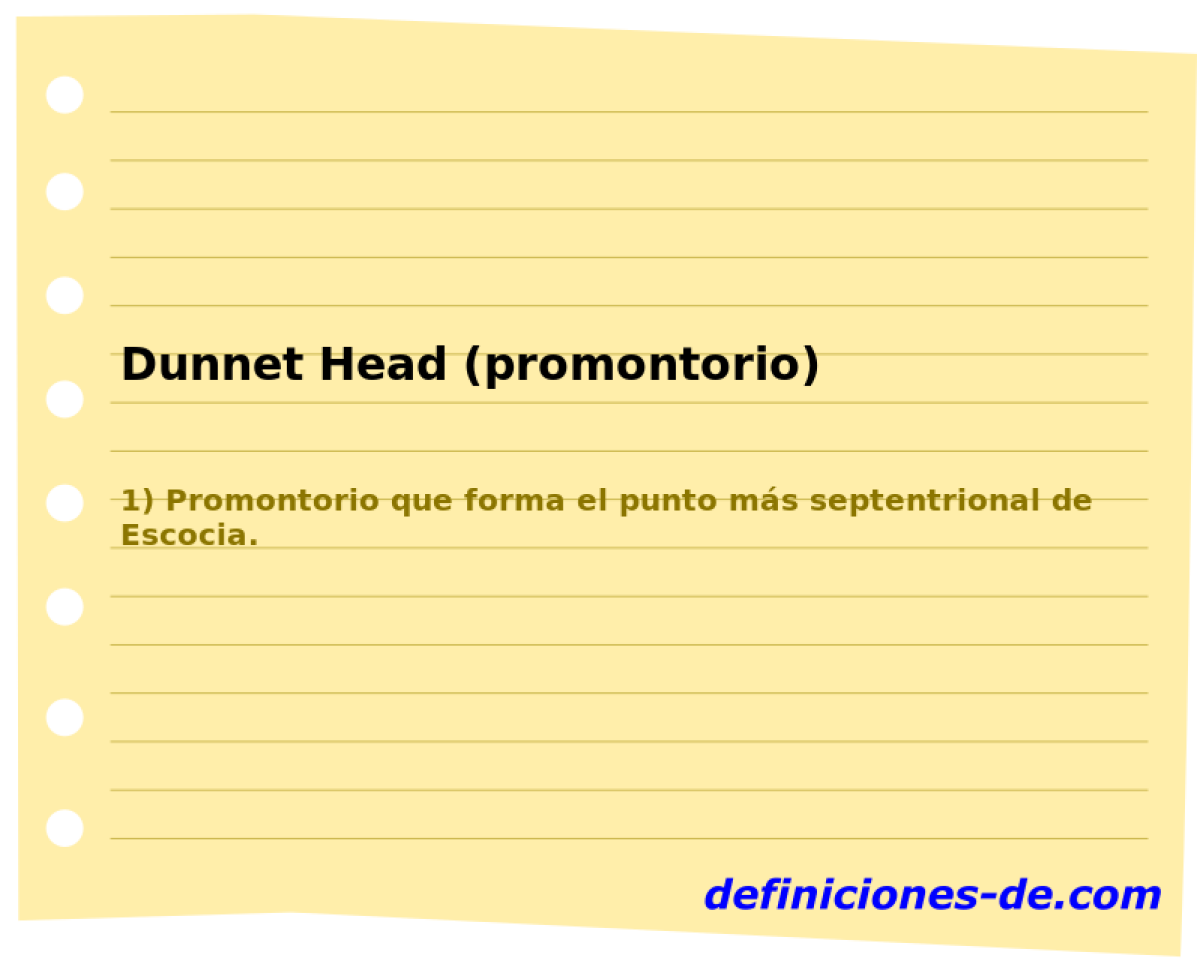 Dunnet Head (promontorio) 