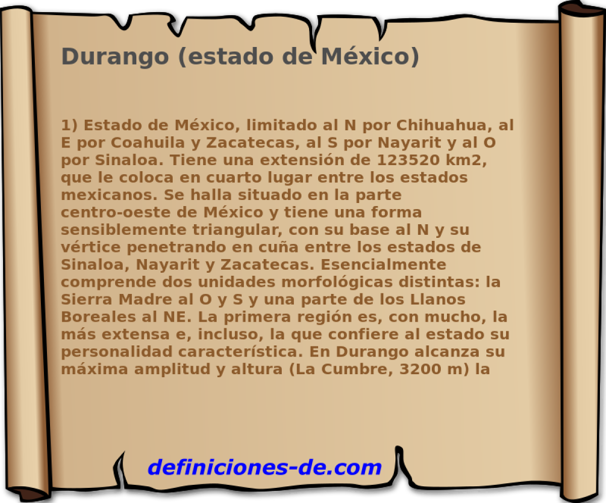Durango (estado de Mxico) 