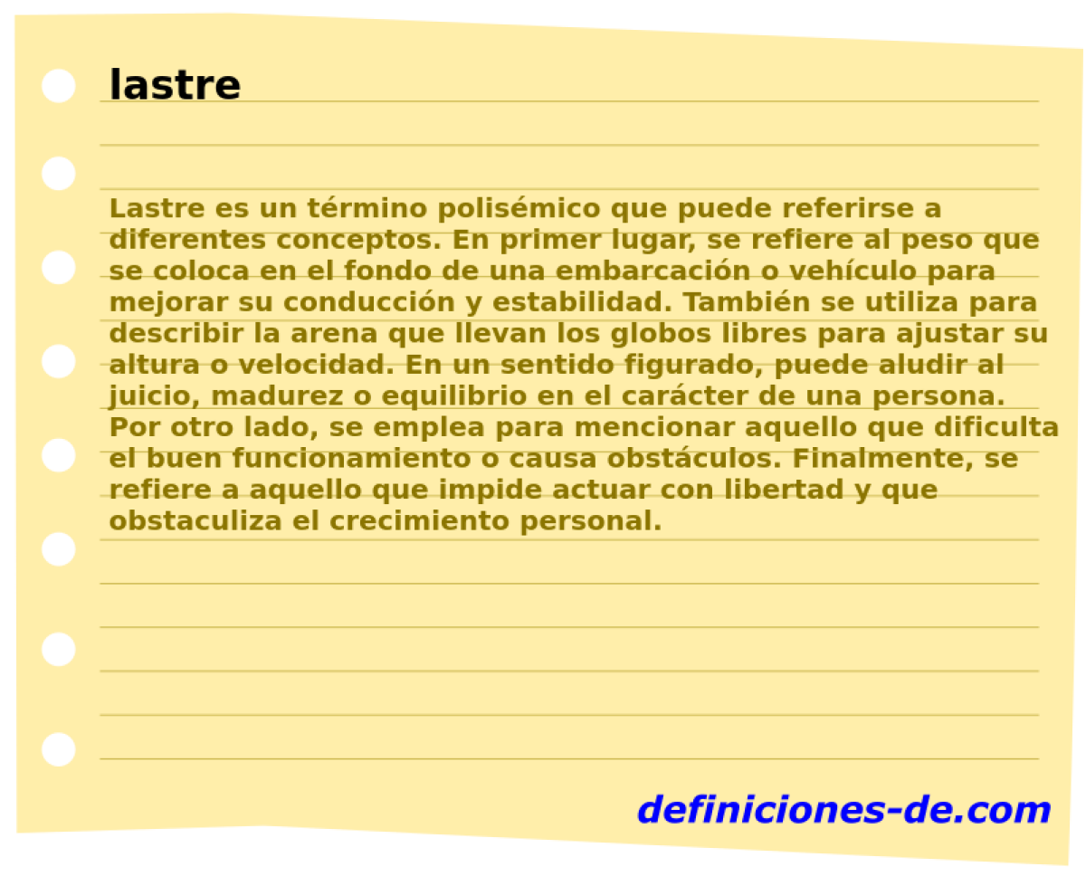 lastre 