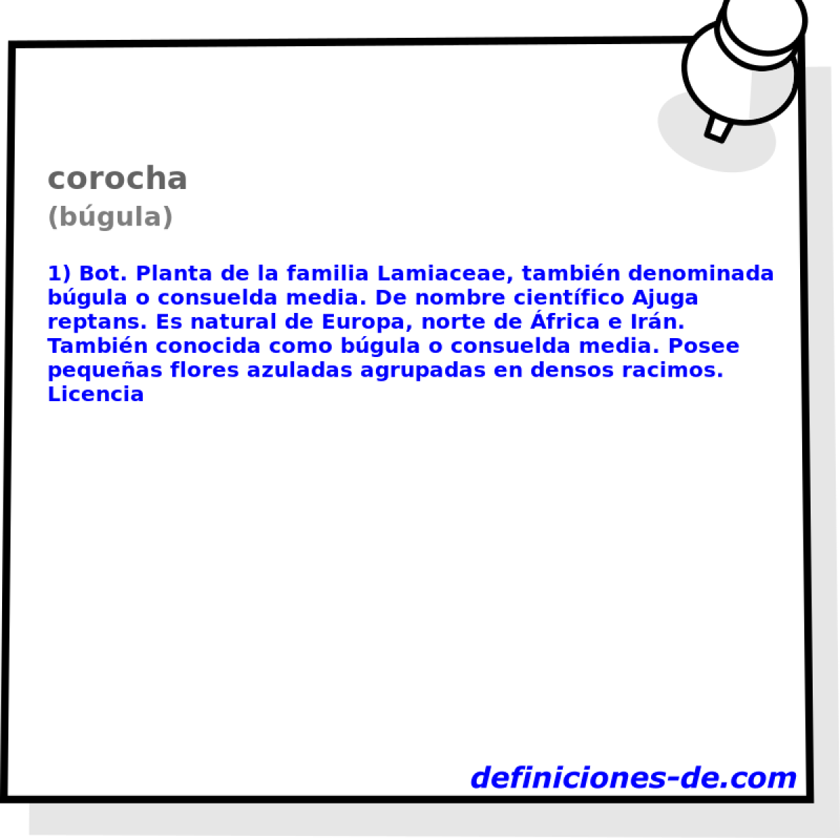 corocha (bgula)