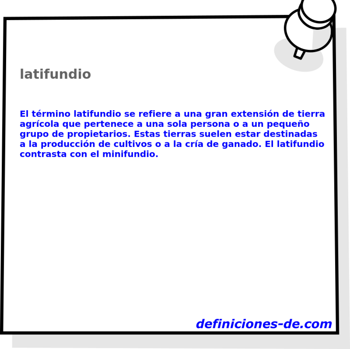 latifundio 