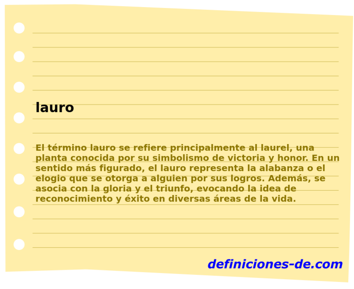 lauro 