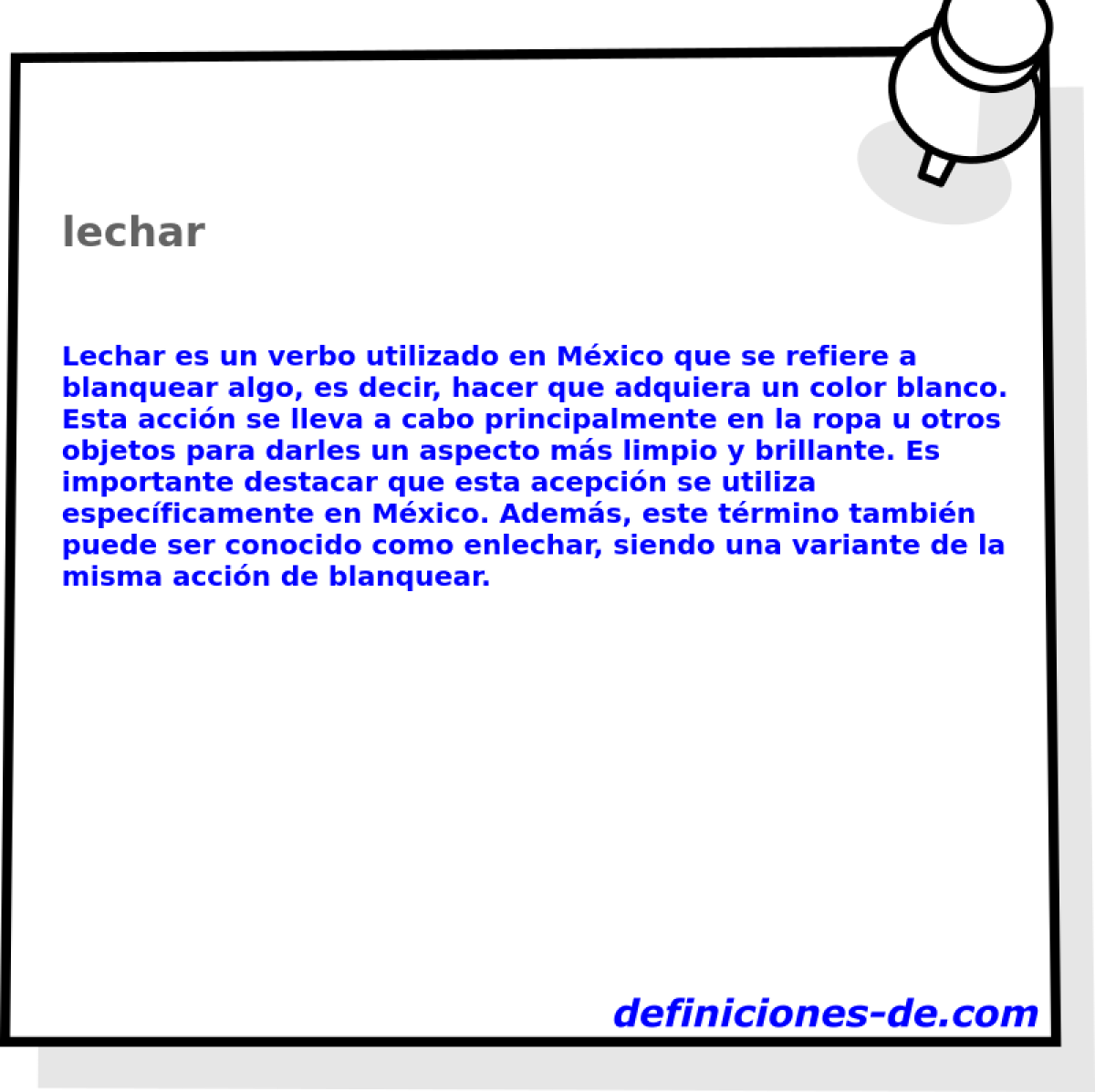 lechar 