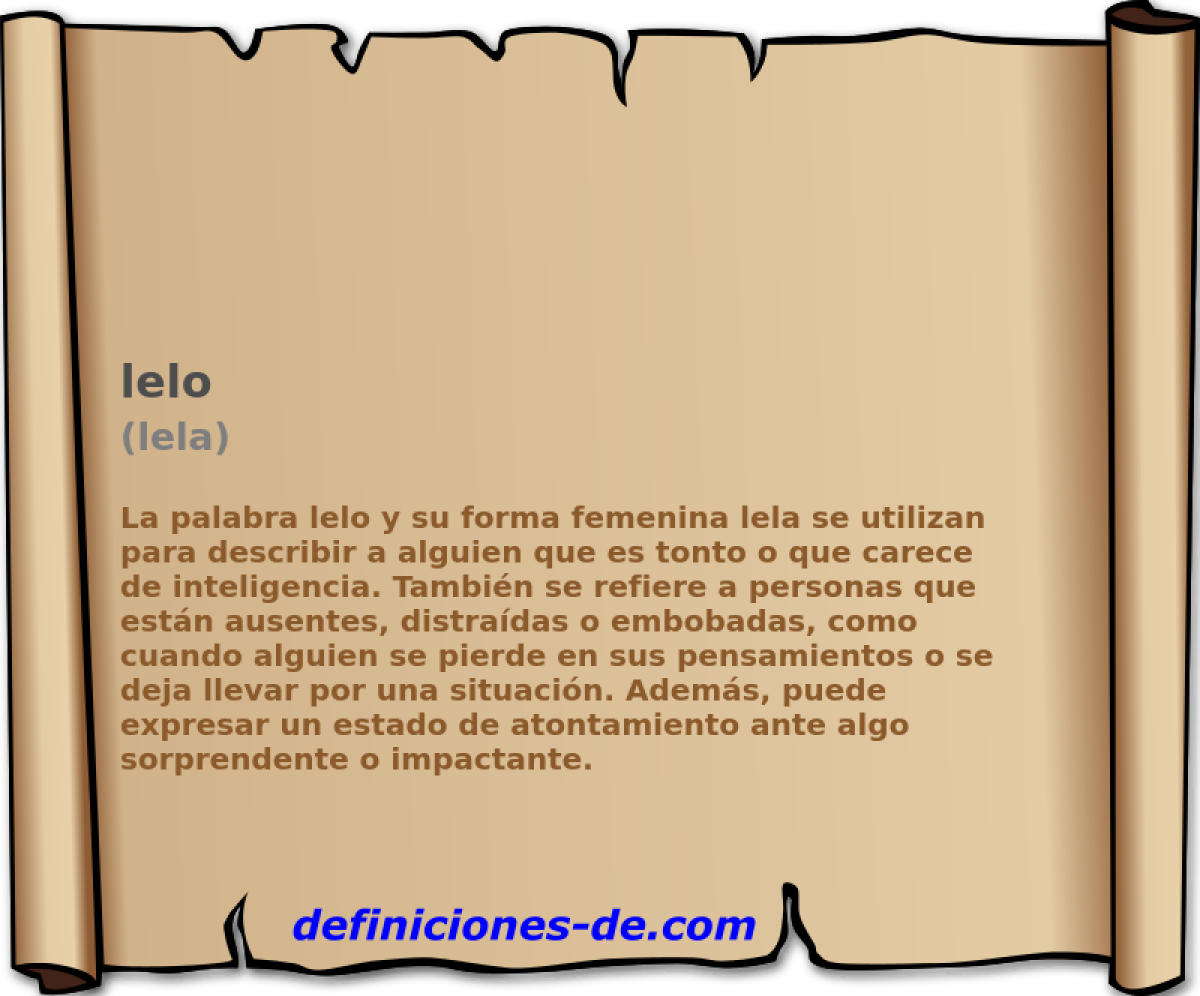 lelo (lela)