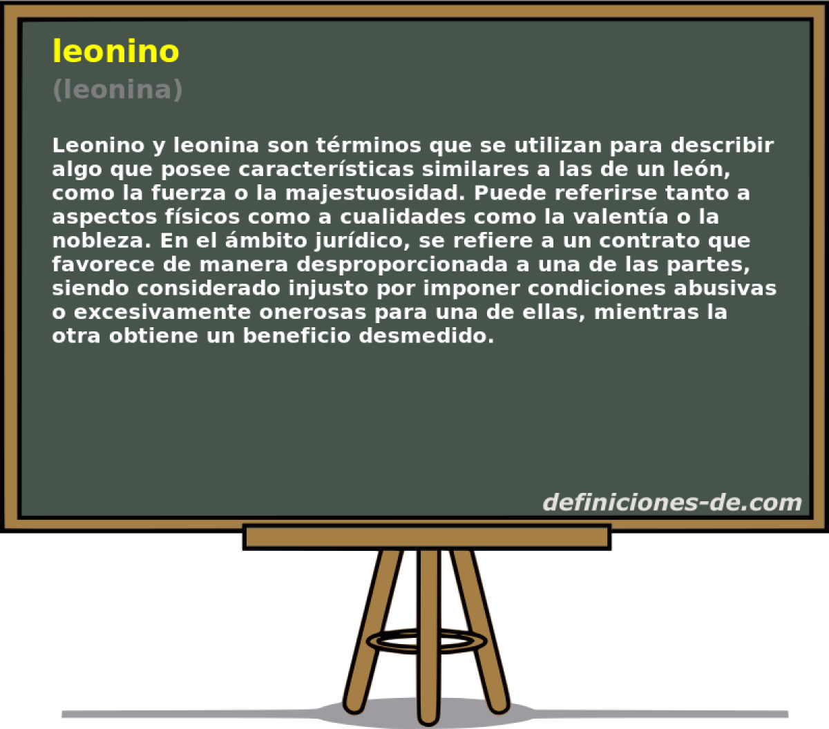 leonino (leonina)