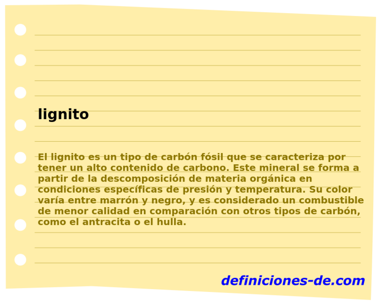 lignito 