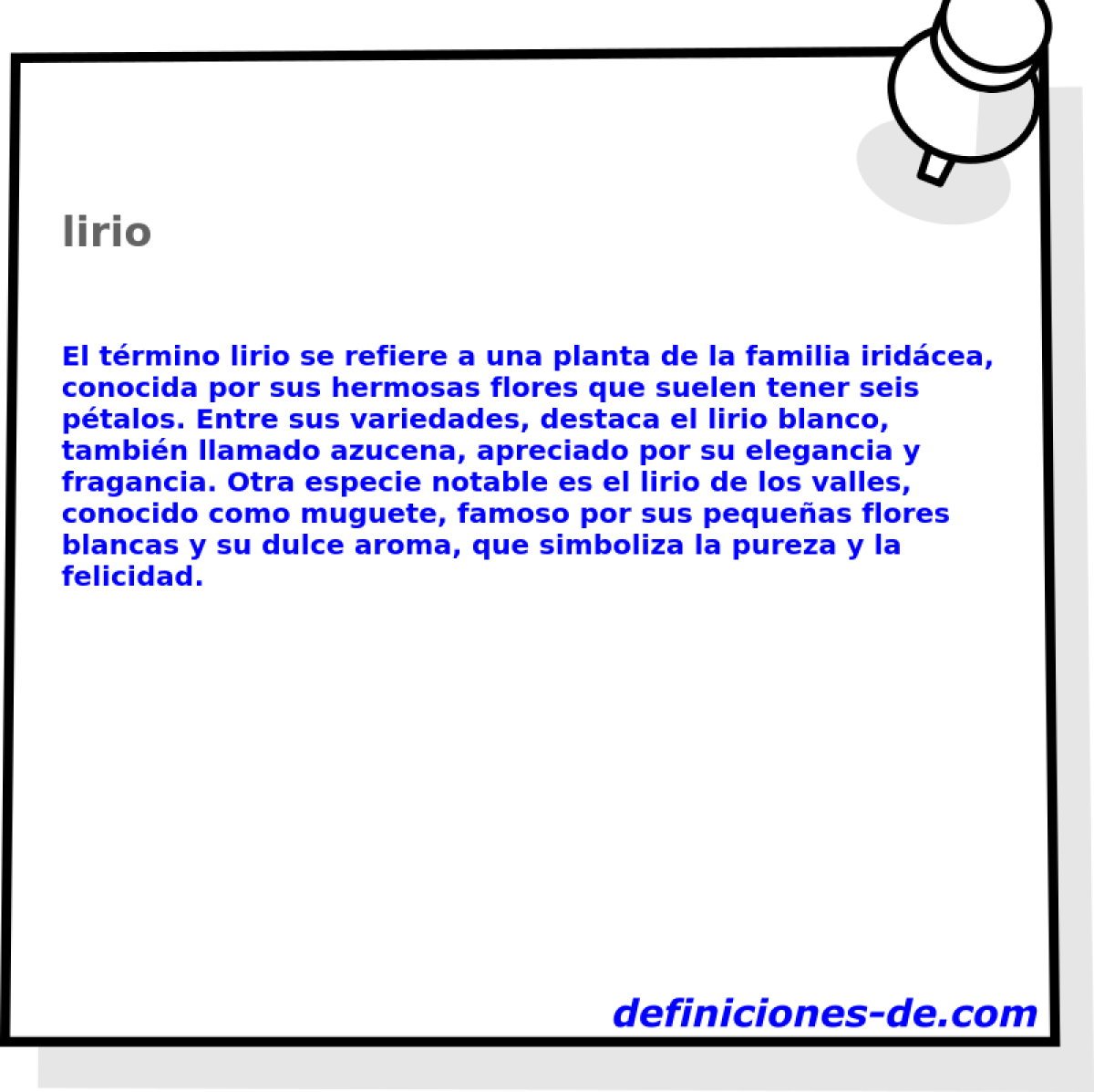 lirio 