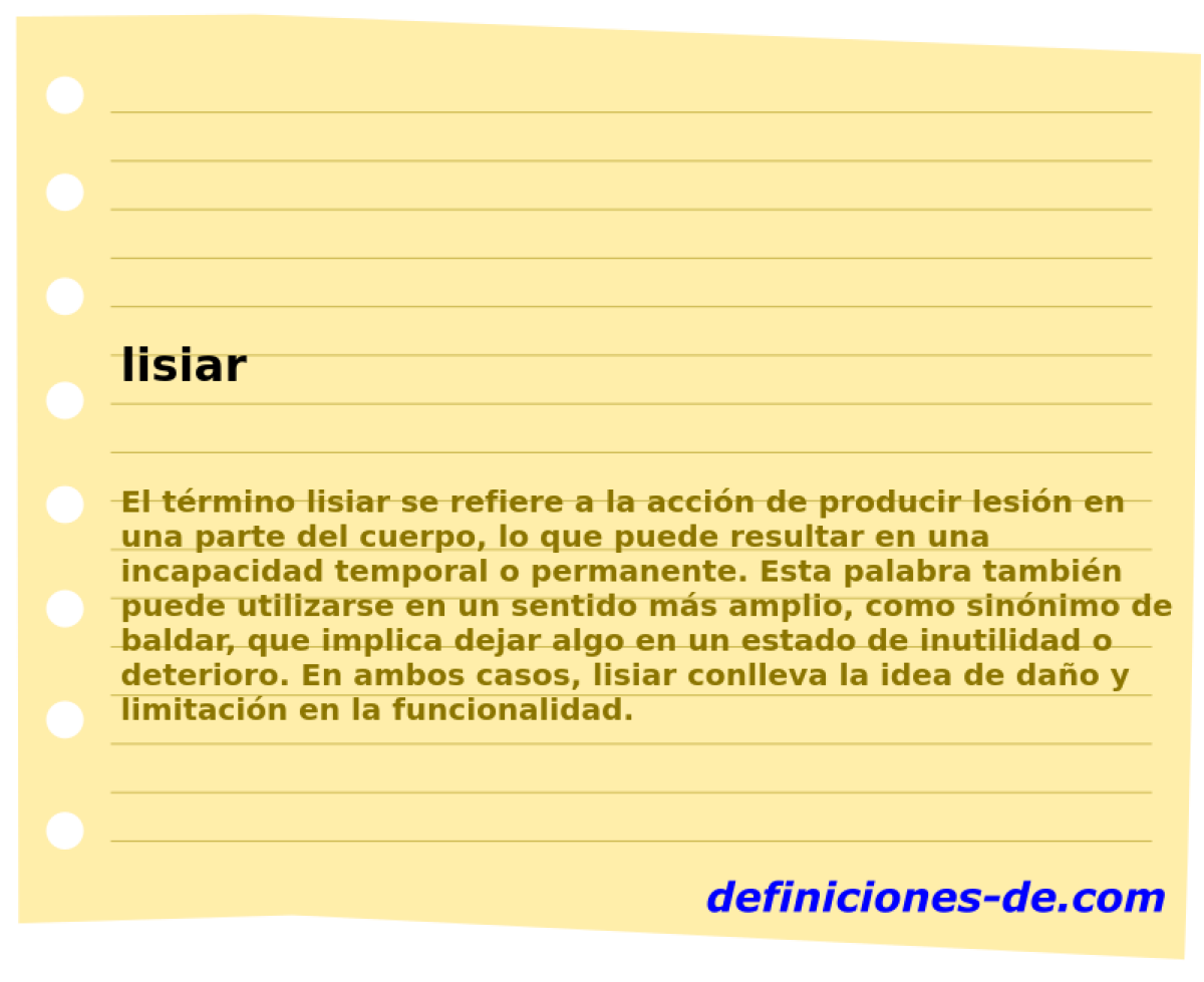 lisiar 