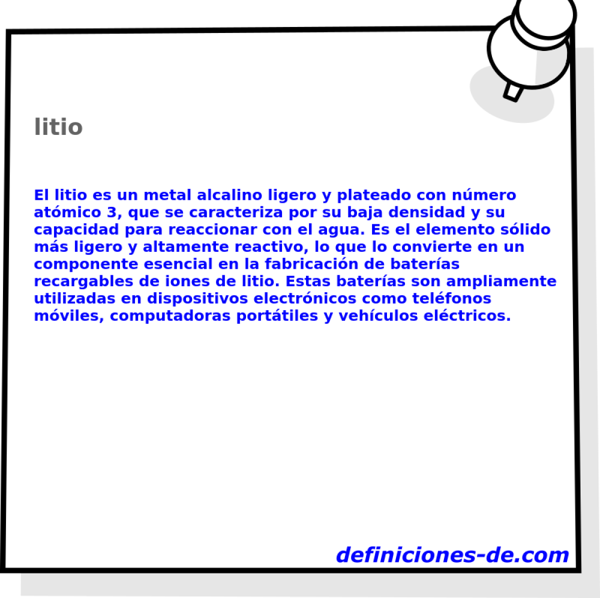 litio 